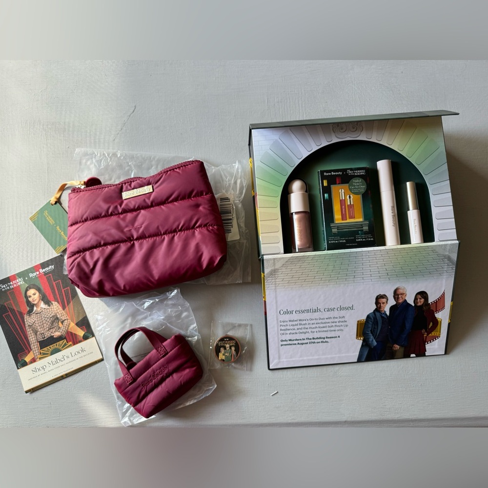 NWT Rare Beauty x Only Murders in the Building PR Set Bundle